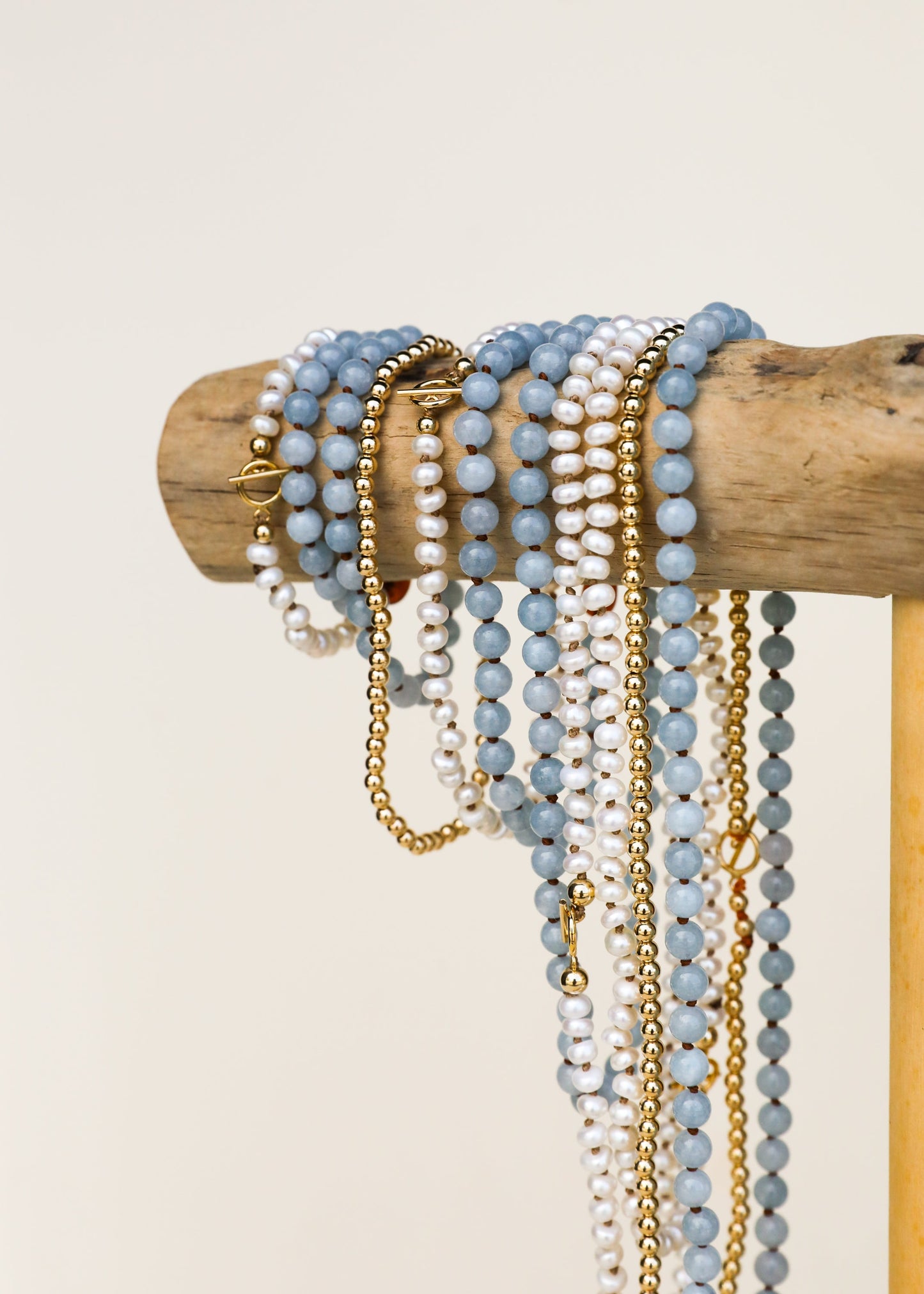 Pure Aquamarine Gemstone Bracelet & Anklet