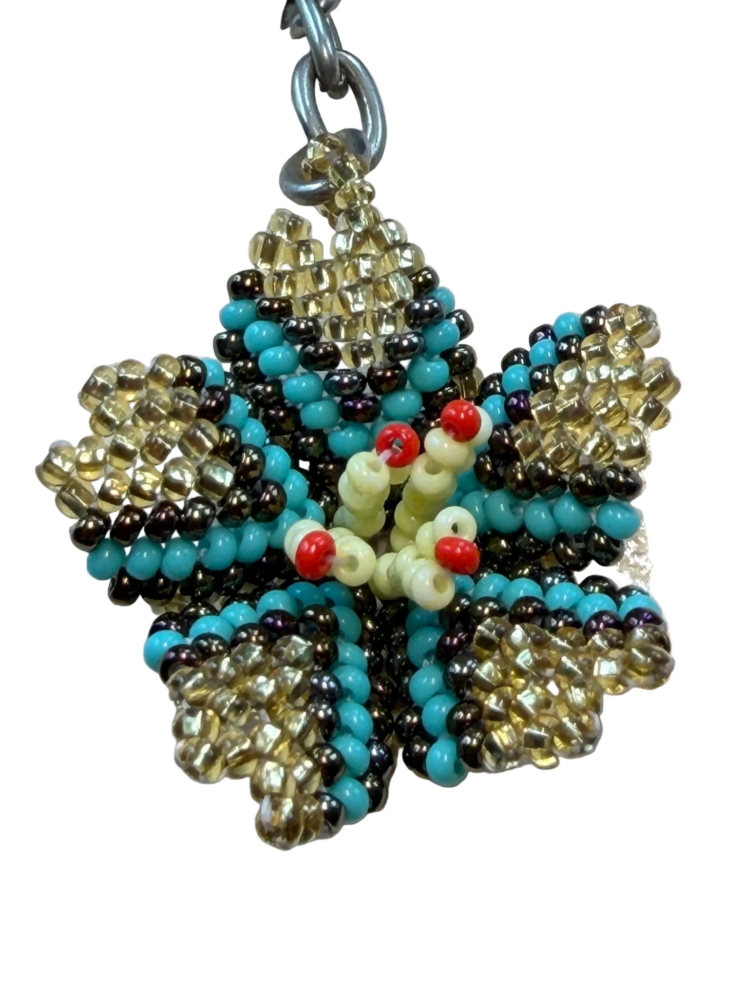 Handmade Guatemalan Beaded Flowers - Mini Decor