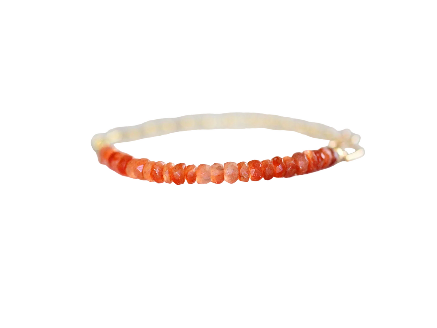 Cara Beaded Bracelet - Sunstone