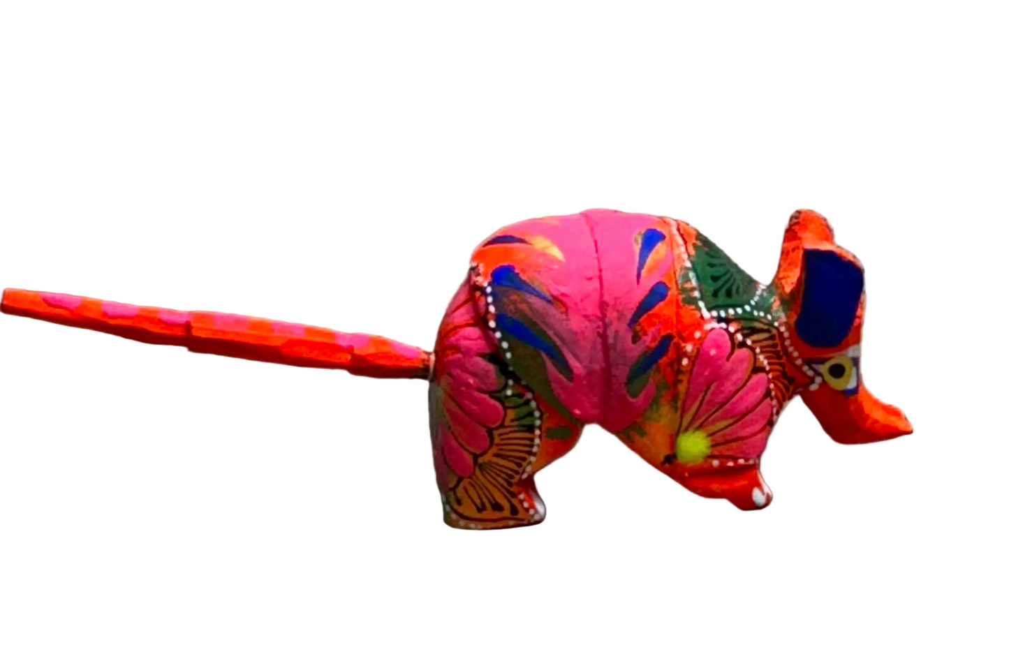 Alebrije (Spirit Guide) - Colorful Armadillo - 5" long