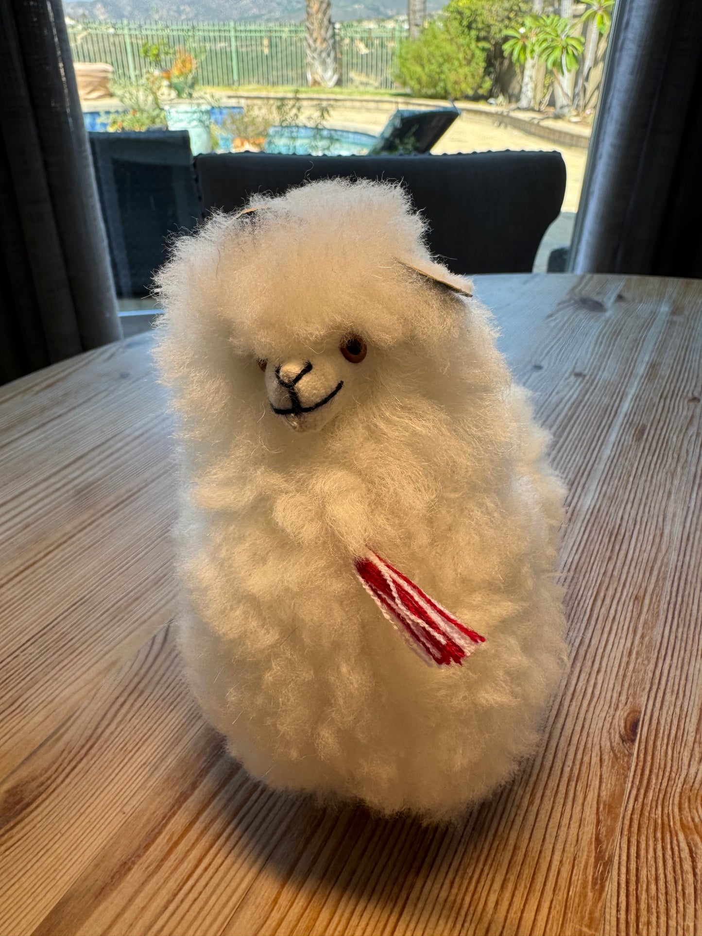 Alpaca Doll - Made with Peruvian Alpaca Wool 5" X 6"