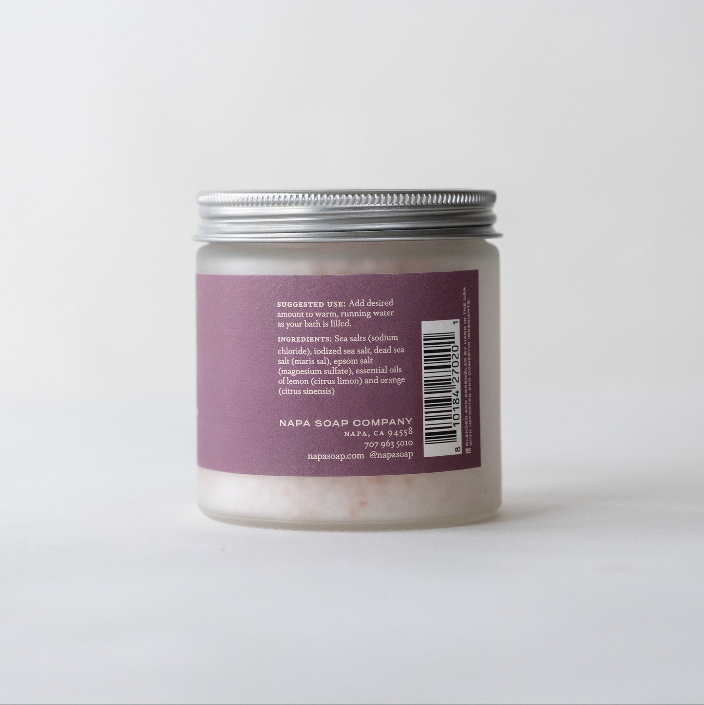 Artisan Bath Salt Soak | Napa Soap Company