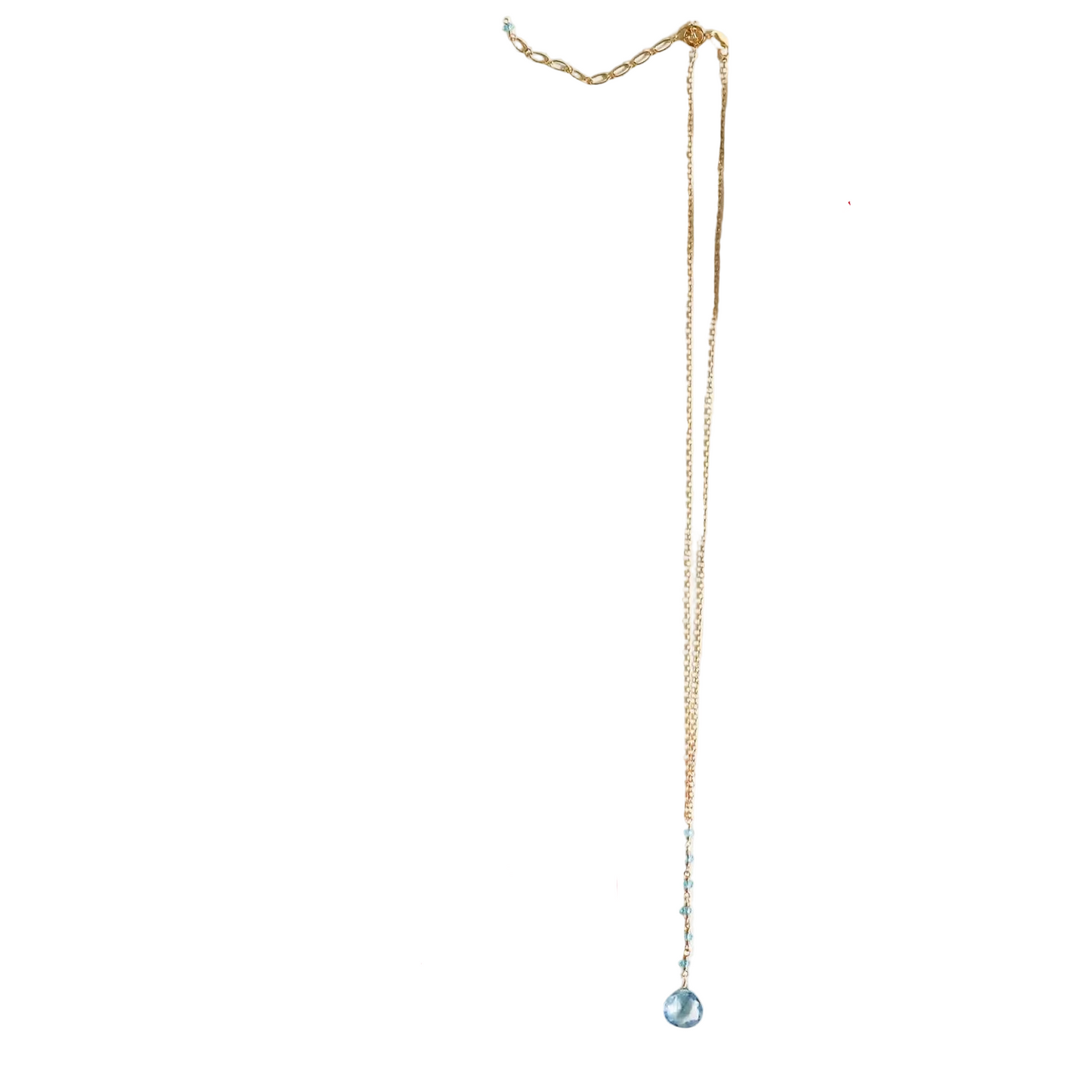 Aquamarine Quartz Mini Yoga Pendant