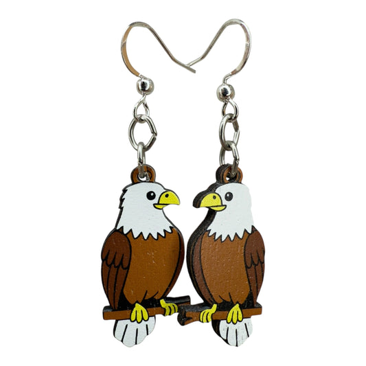 Bald Eagle Earrings