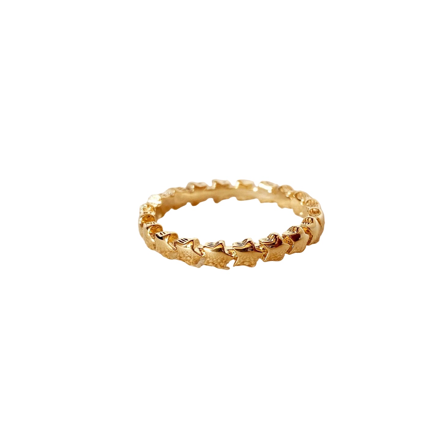 18k Gold Filled Stackable Stars Ring