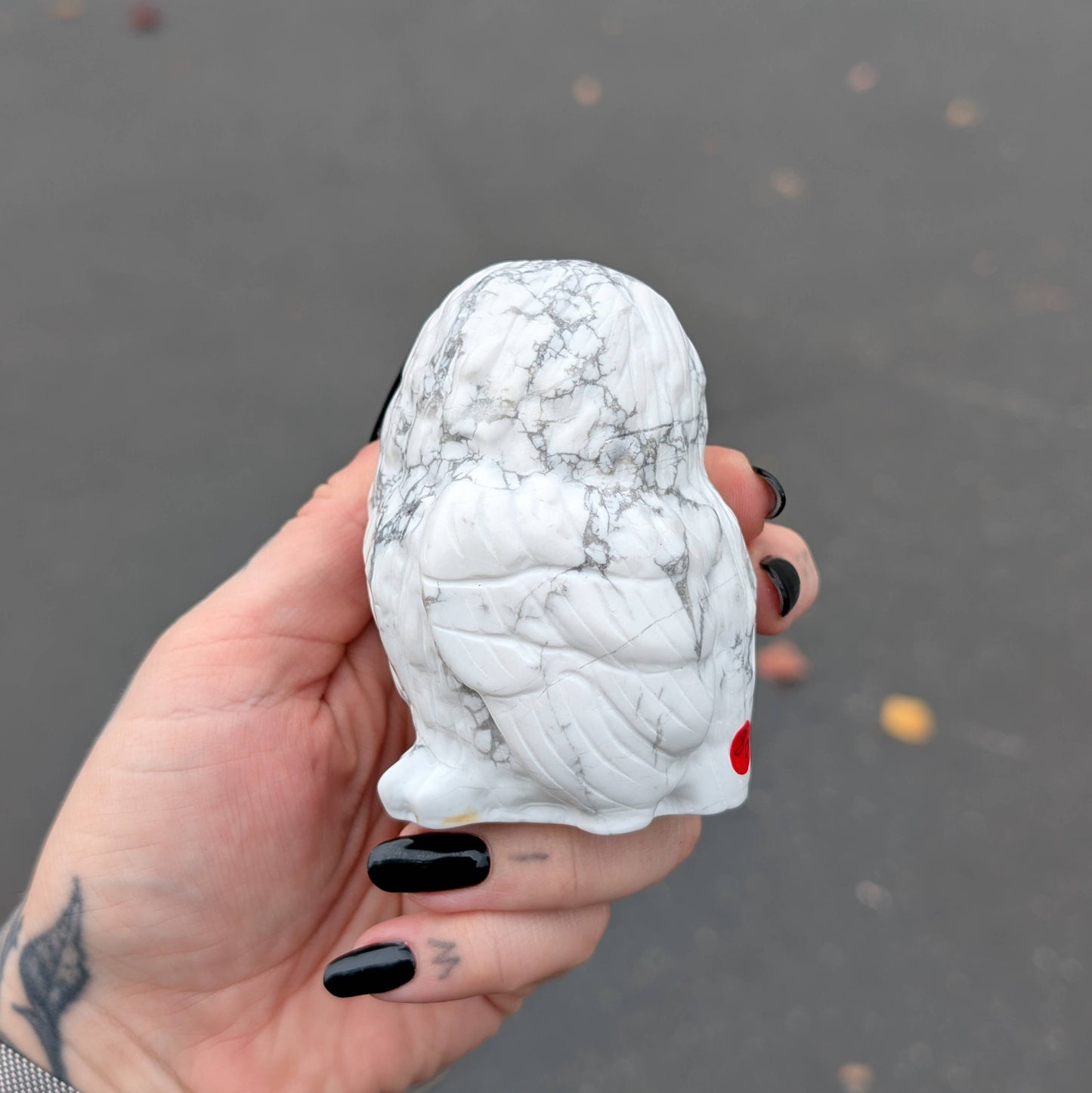 Howlite Snow Owls