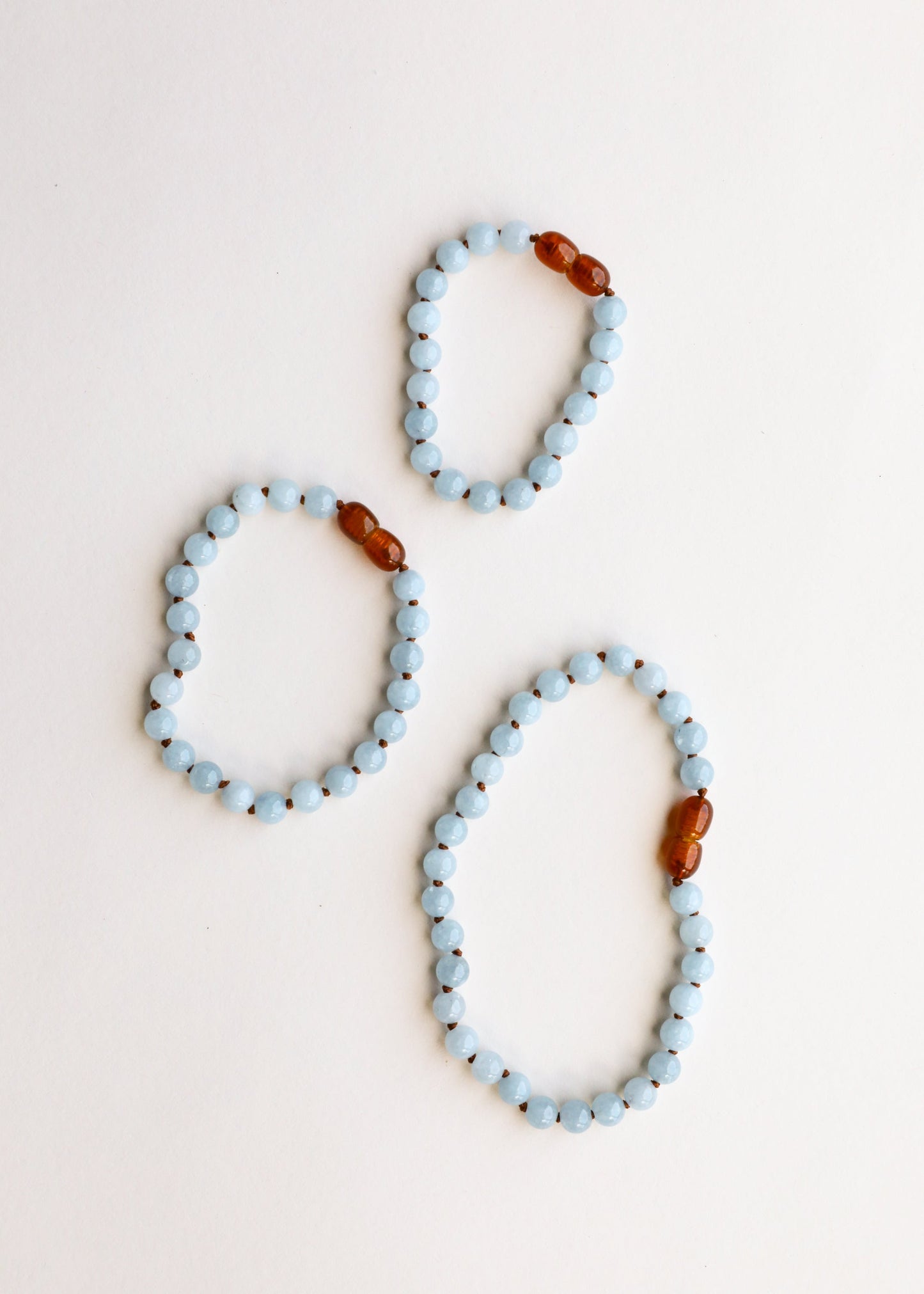 Pure Aquamarine Gemstone Bracelet & Anklet
