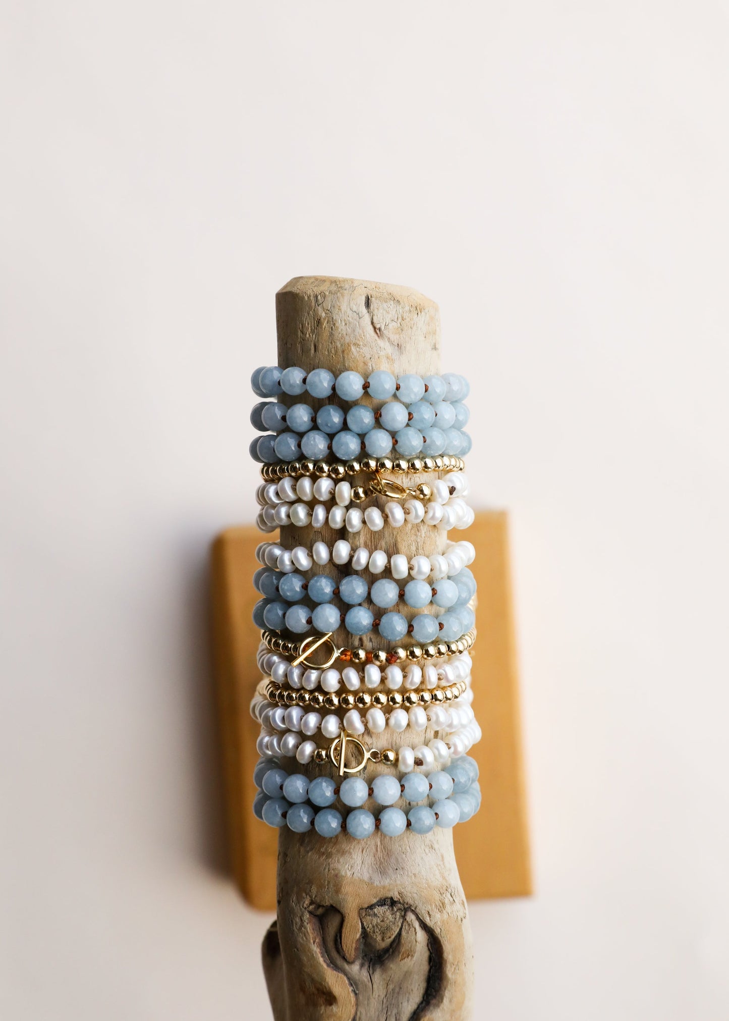 Pure Aquamarine Gemstone Bracelet & Anklet