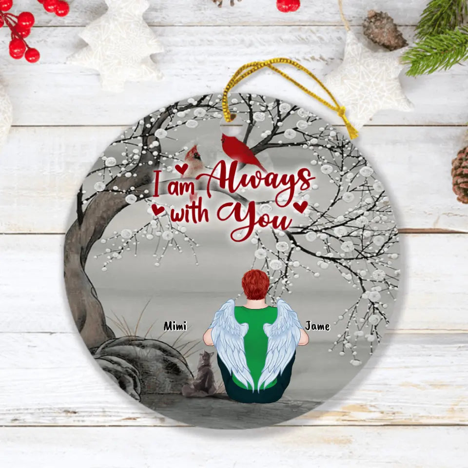 Personalized Pet Memorial Ornament | Up to 4 Pets | Aluminium or Circle Style | Dog & Cat Gift