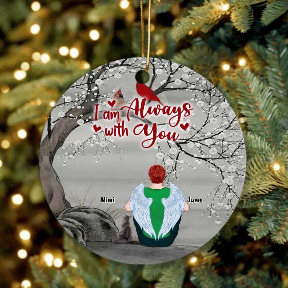 Personalized Pet Memorial Ornament | Up to 4 Pets | Aluminium or Circle Style | Dog & Cat Gift