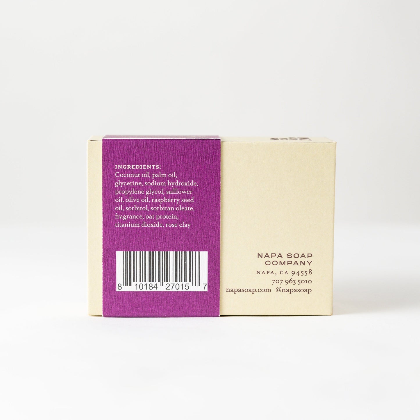 Merlot Bar Soap – Red Raspberry, Grapeseed & Olive Oil