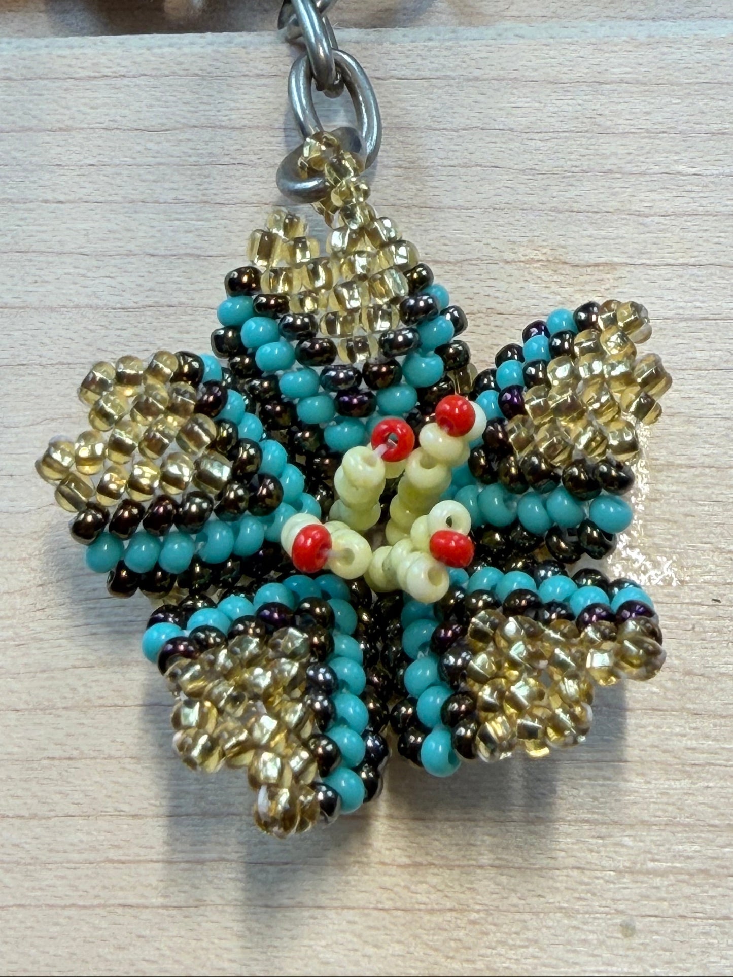 Handmade Guatemalan Beaded Flowers - Mini Decor