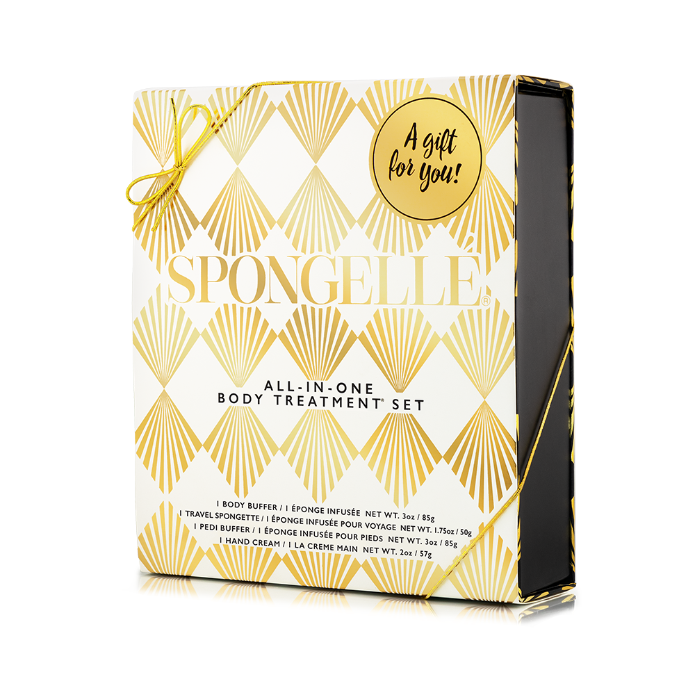 French Lavender Daisy Gift Set by Spongellé