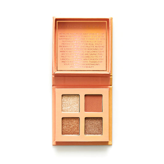 Citrine Crystal Eyeshadow Quad | Warm Desert Tones by ĀTHR Beauty