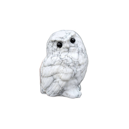 Howlite Snow Owls