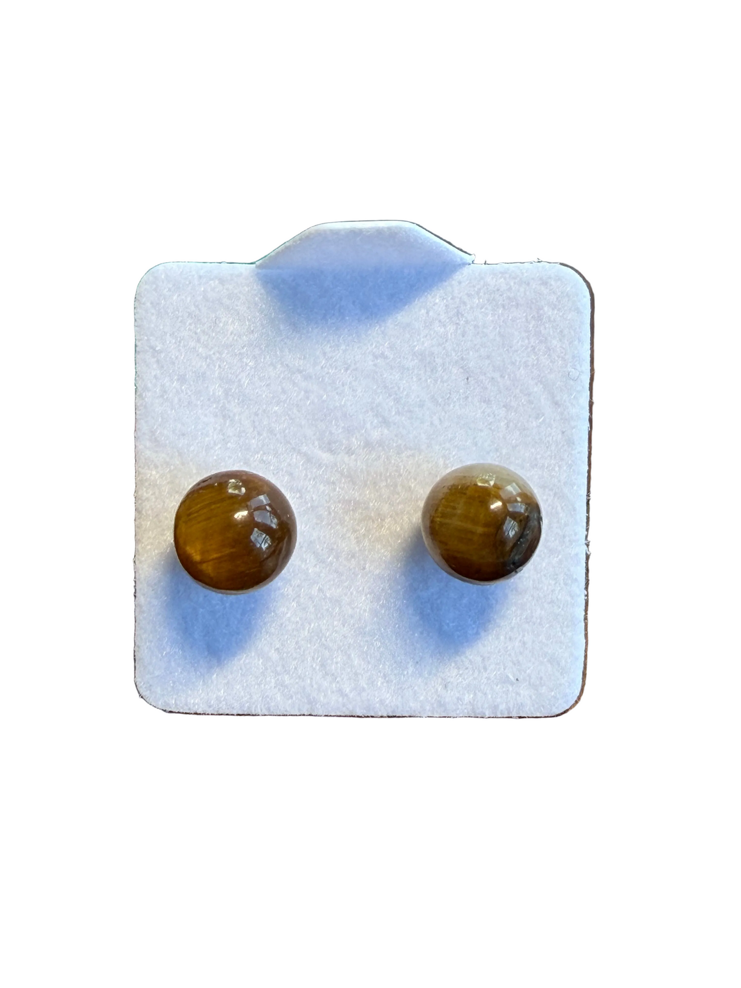 Semiprecious Gemstone Stud Earrings
