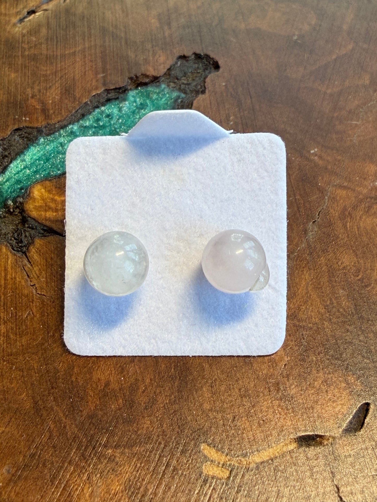 Semiprecious Gemstone Stud Earrings