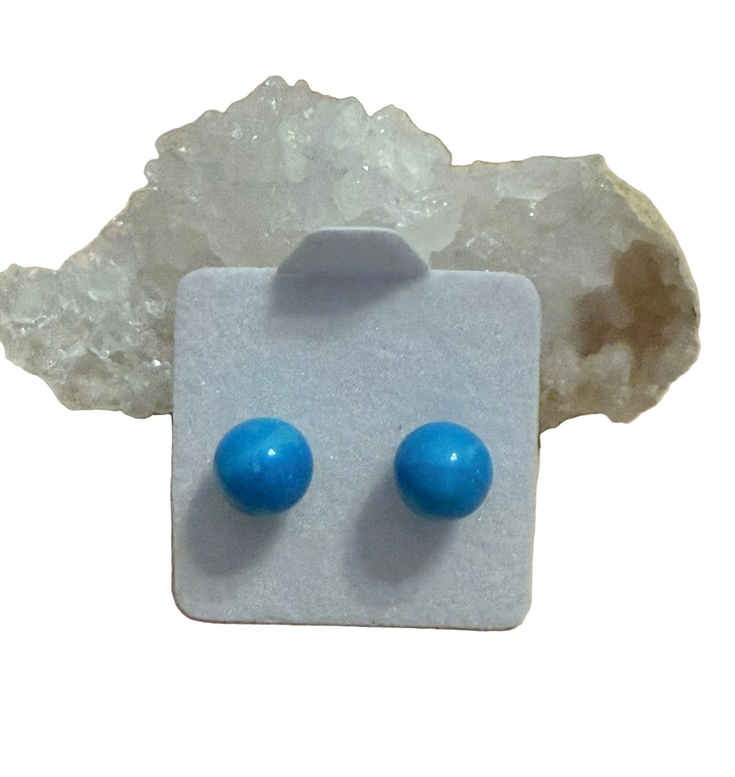 Semiprecious Gemstone Stud Earrings