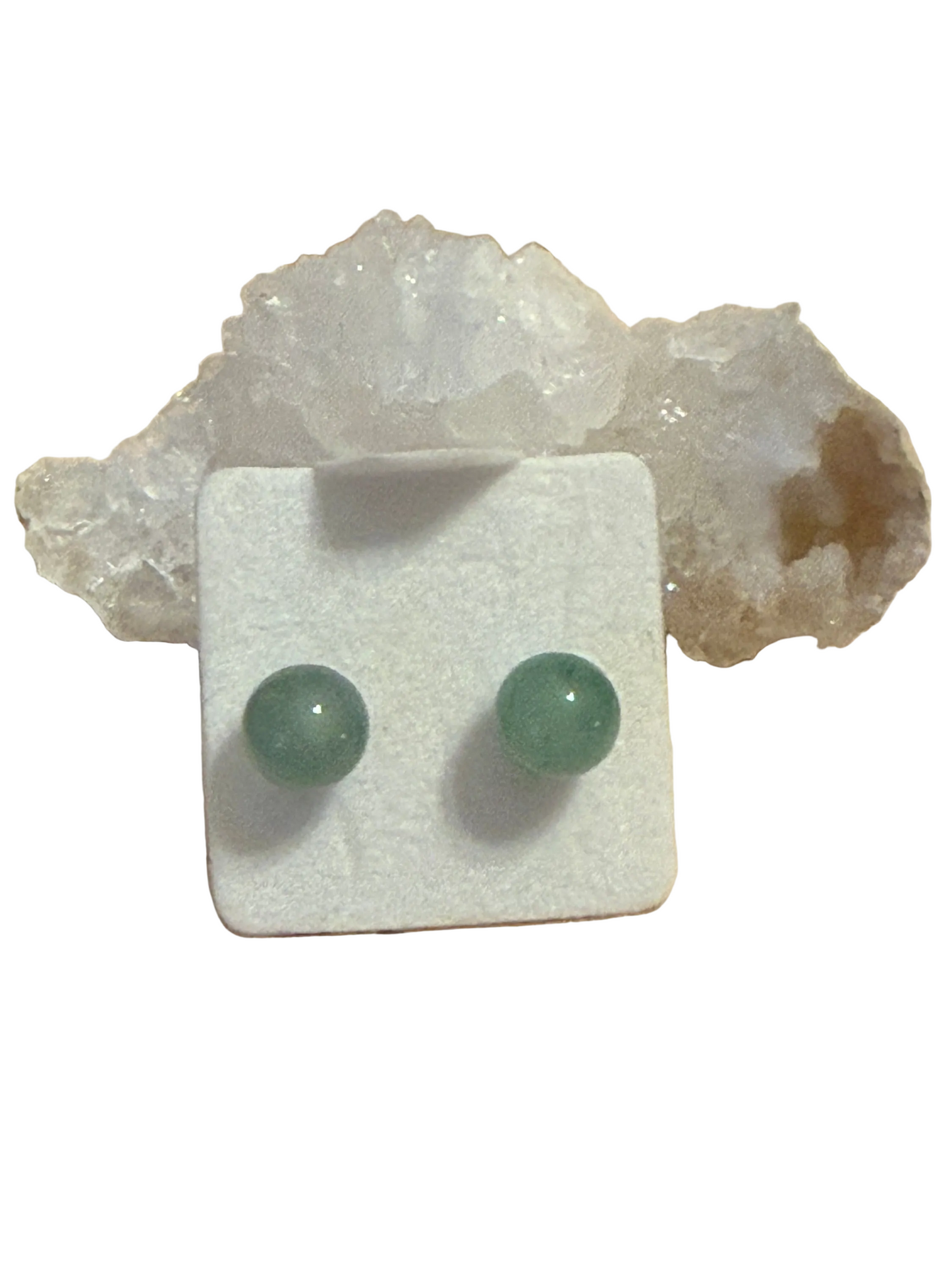 Semiprecious Gemstone Stud Earrings