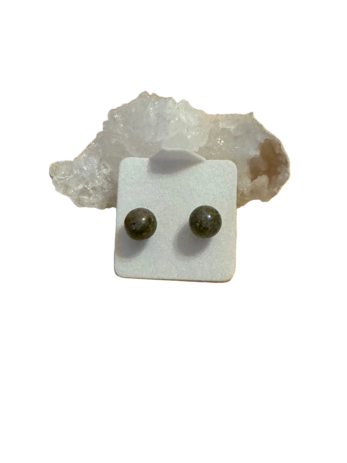 Semiprecious Gemstone Stud Earrings
