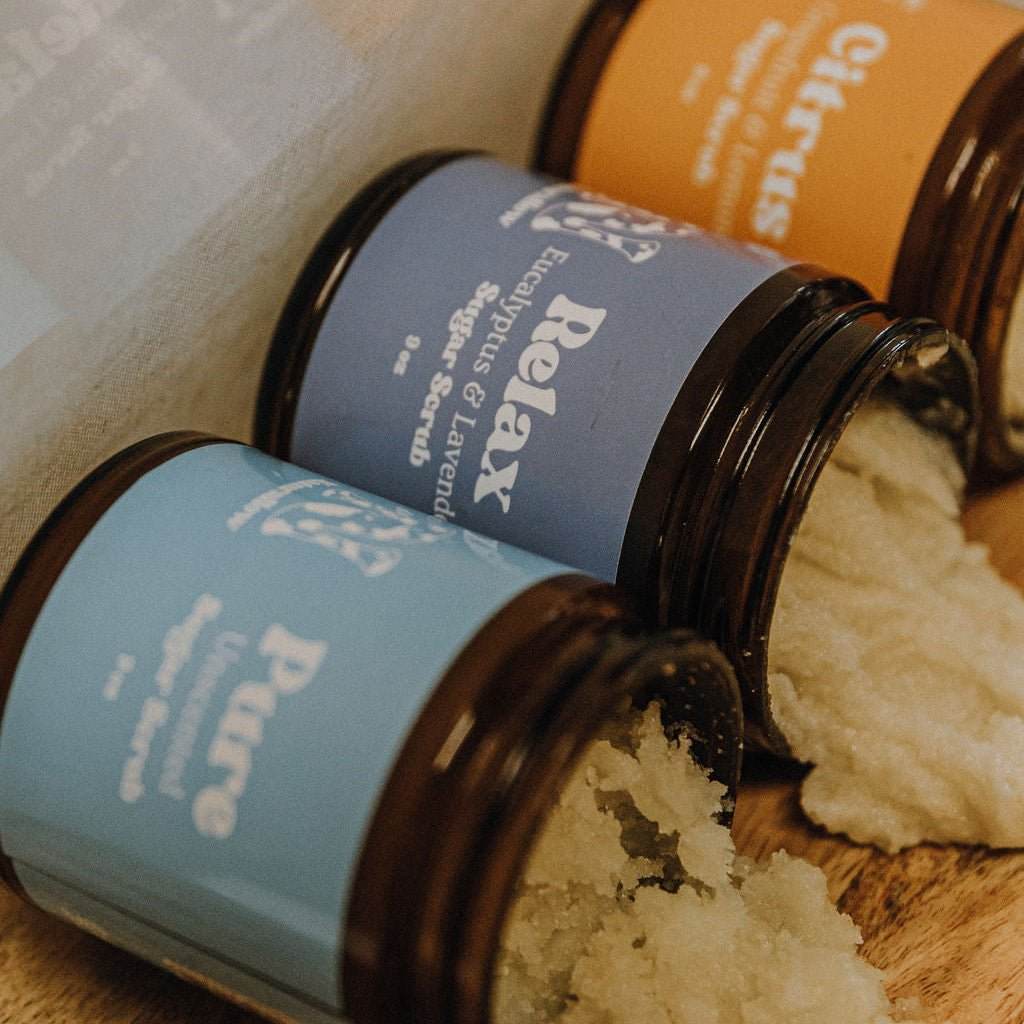 Natural Sugar Scrub with Grass-Fed Tallow