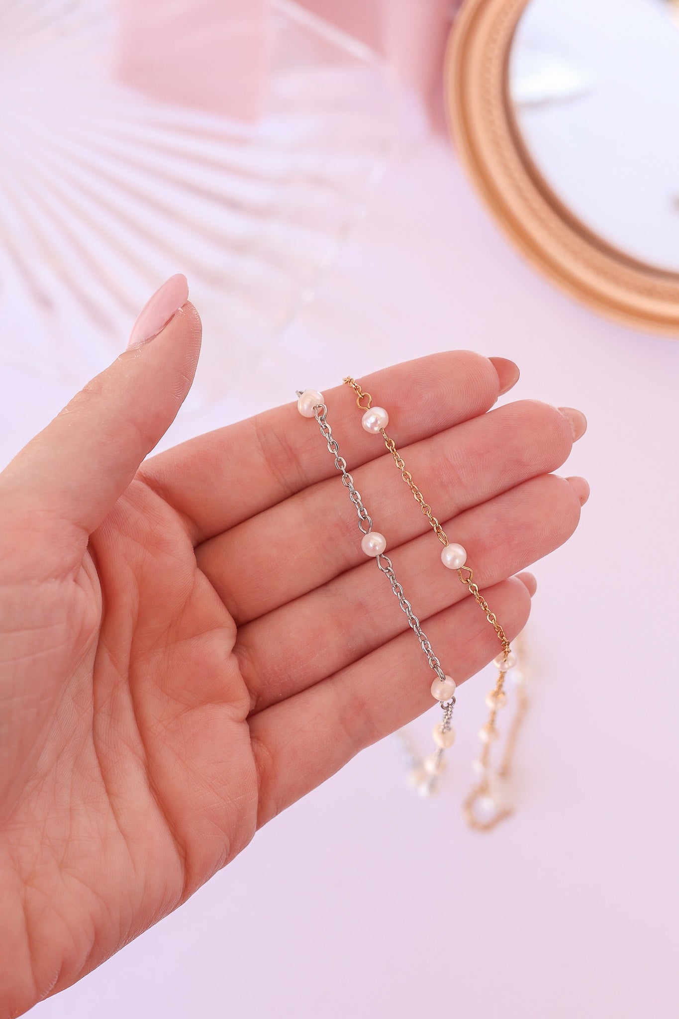 Evelynn Pearl Necklace