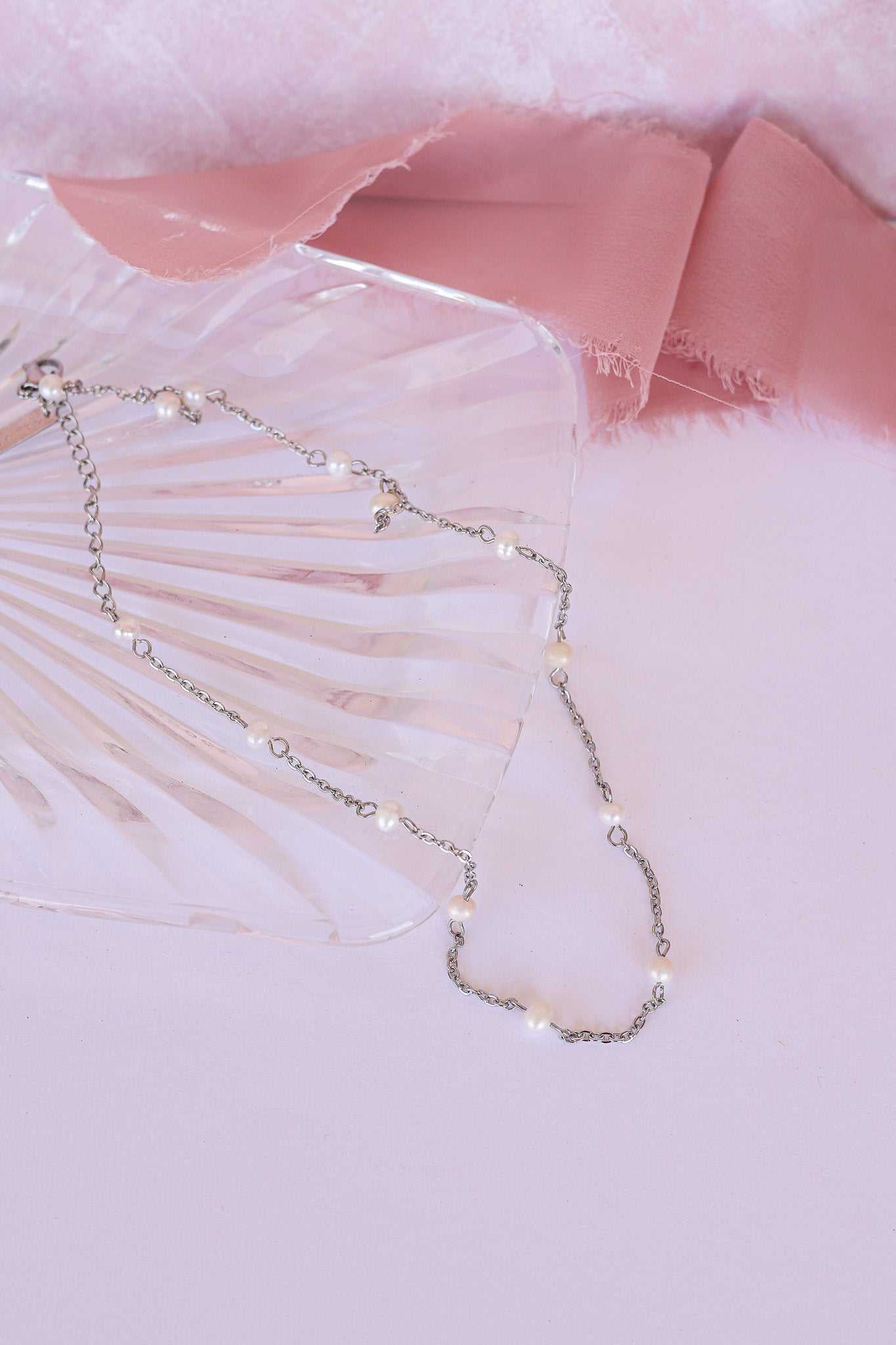 Evelynn Pearl Necklace