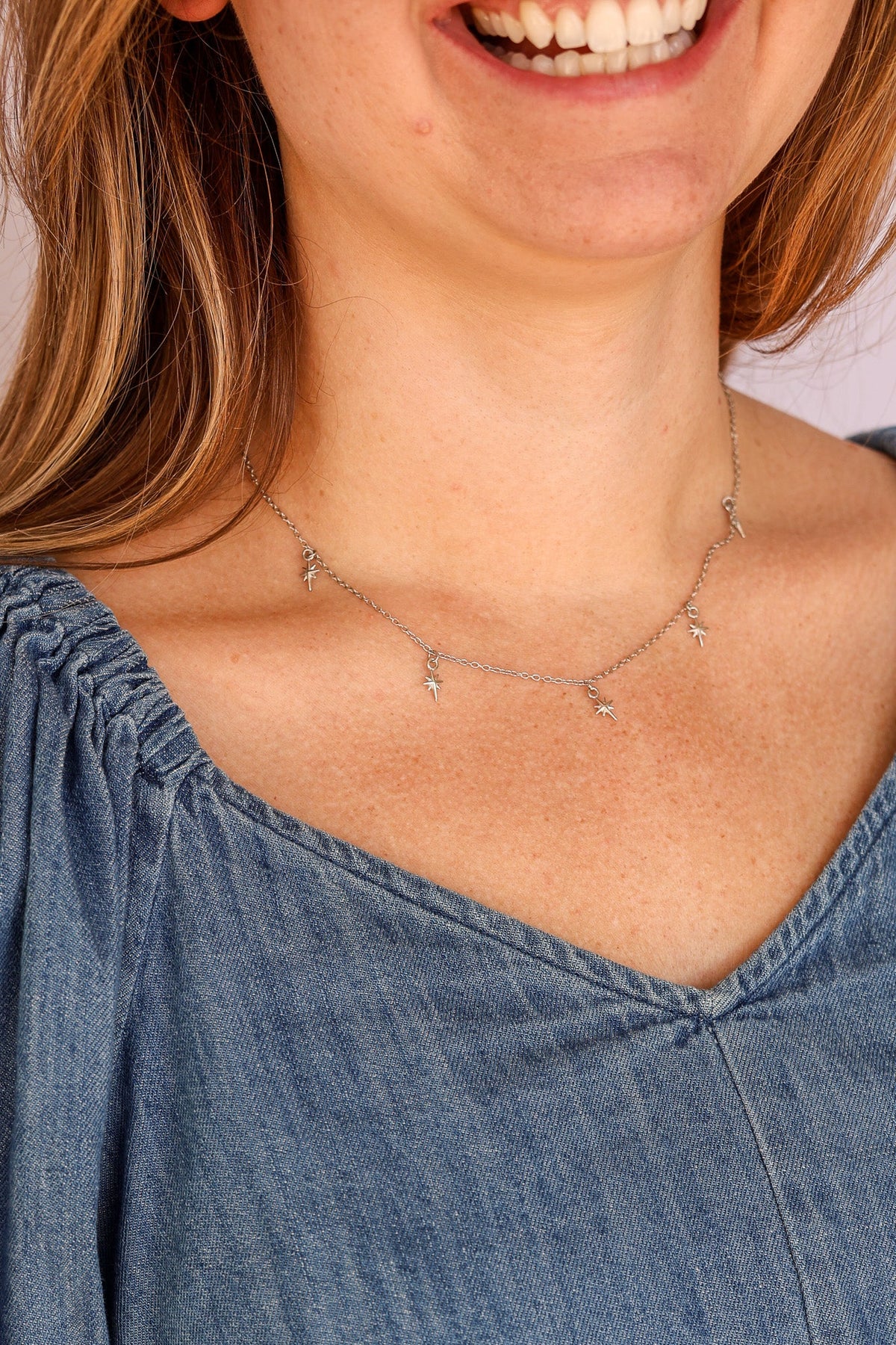 Estelle Star Charm Necklace