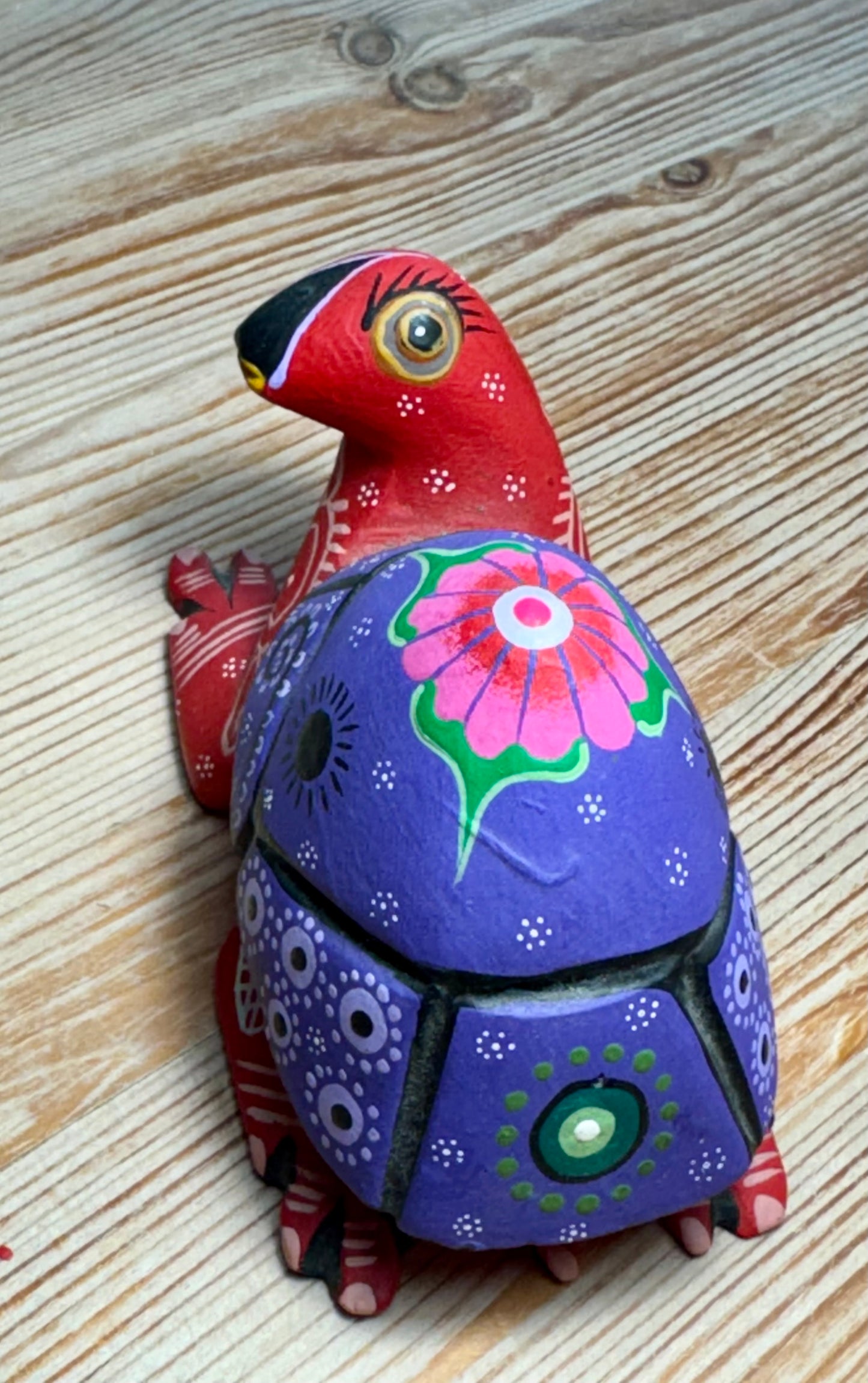 Alebrije (Spirit Guide) - Colorful Turtle - 3.5"