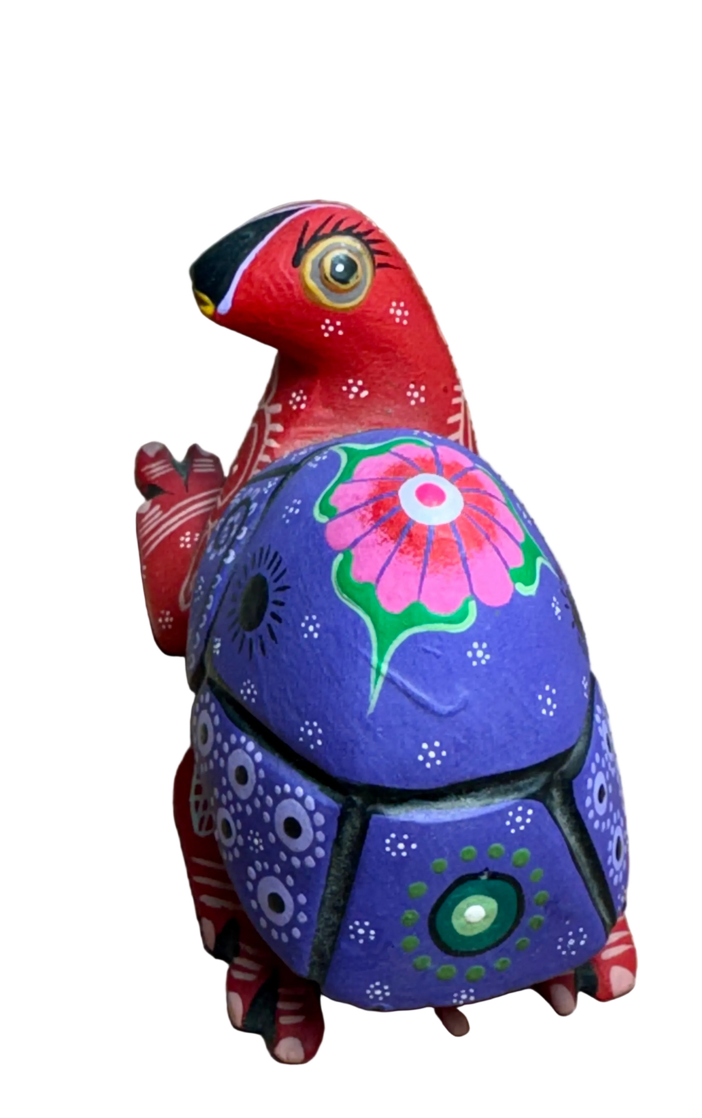 Alebrije (Spirit Guide) - Colorful Turtle - 3.5"