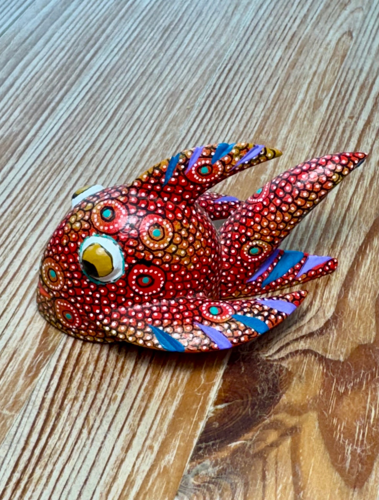 Alebrije (Spirit Guide) - Whimsical Fish 3.5" Long