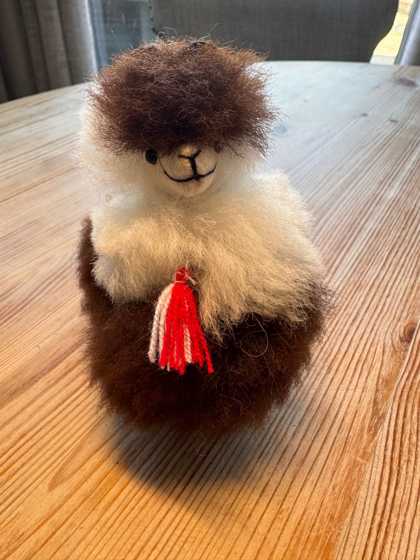 Alpaca Doll - Made with Peruvian Alpaca Wool 4" X 4"