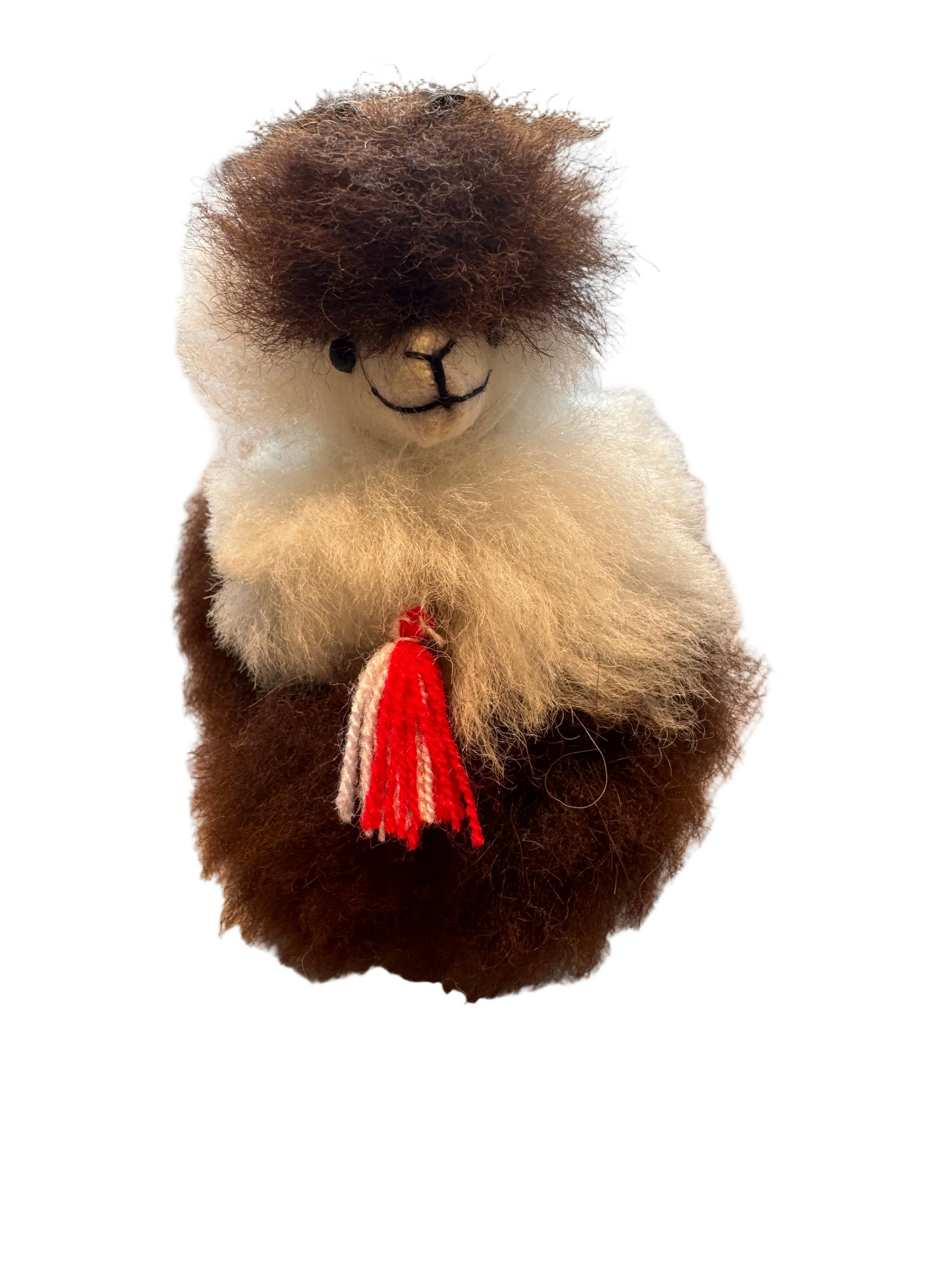 Alpaca Doll - Made with Peruvian Alpaca Wool 4" X 4"