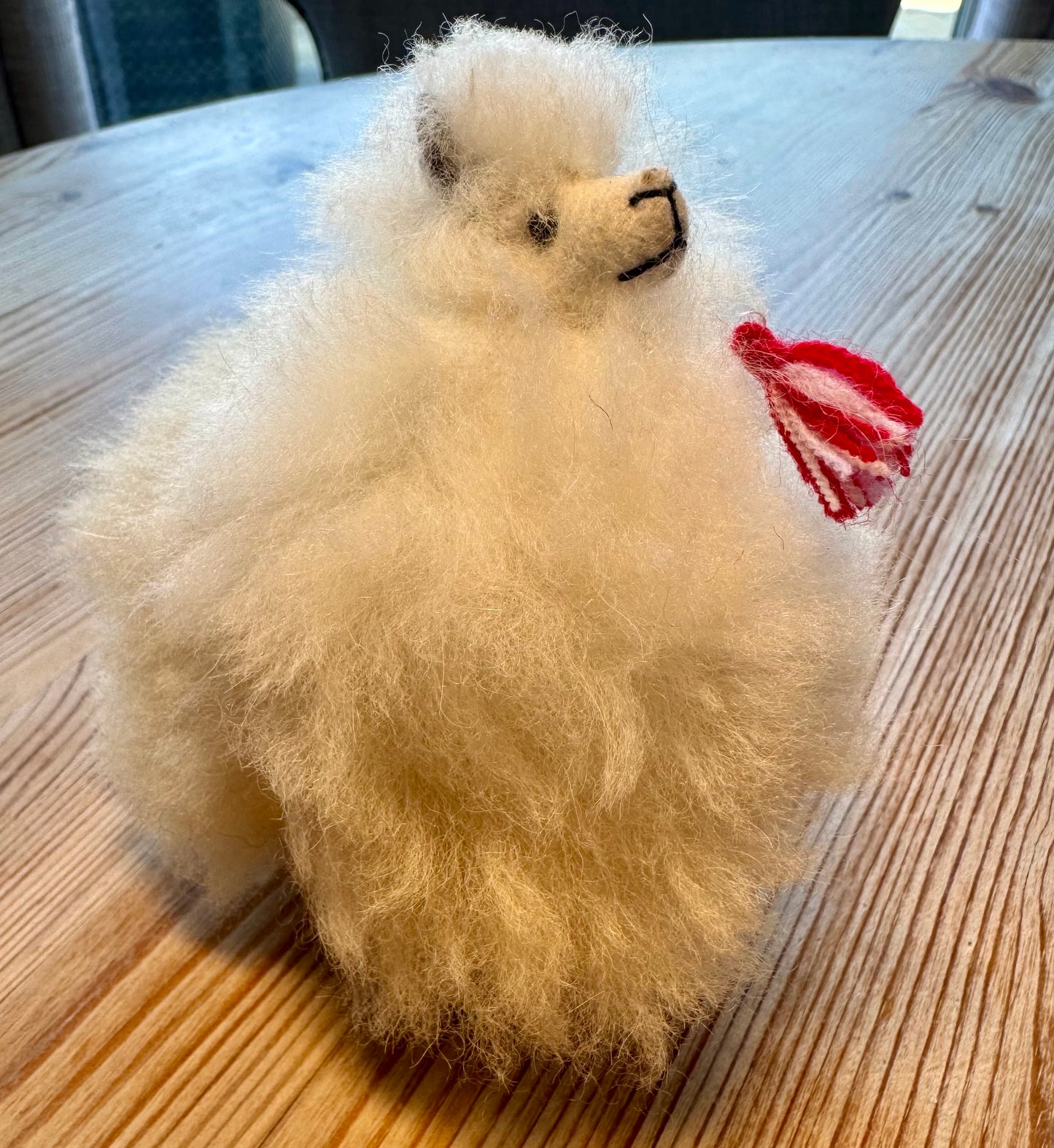 Alpaca Doll - Made with Peruvian Alpaca Wool 4" X 4"
