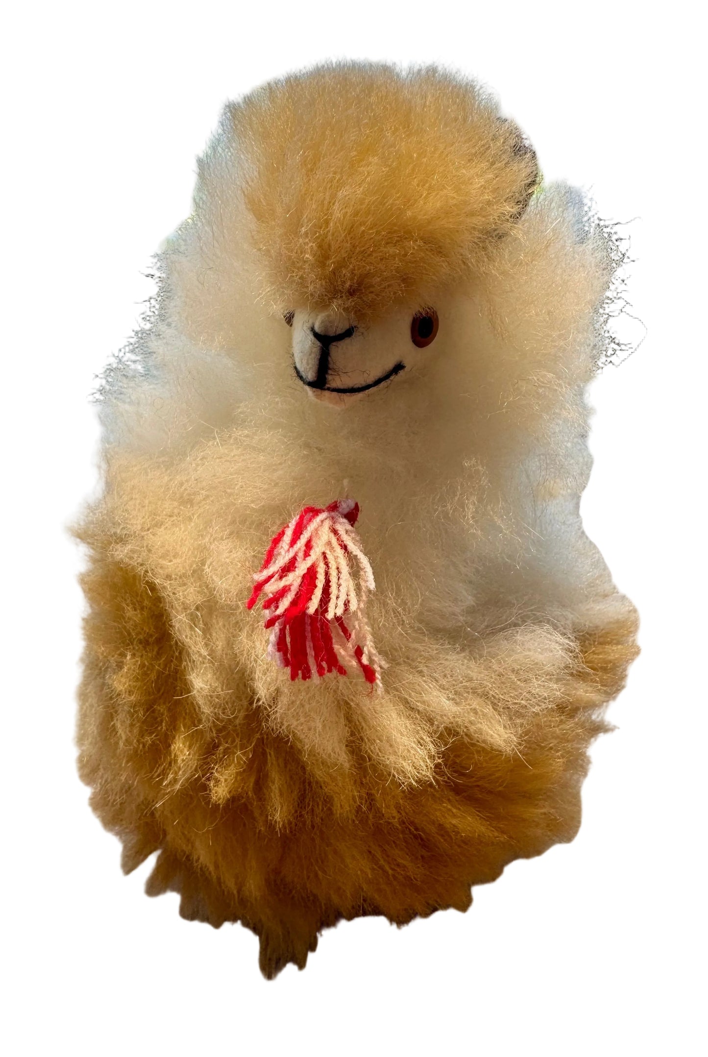 Alpaca Doll - Made with Peruvian Alpaca Wool 6" X 7"