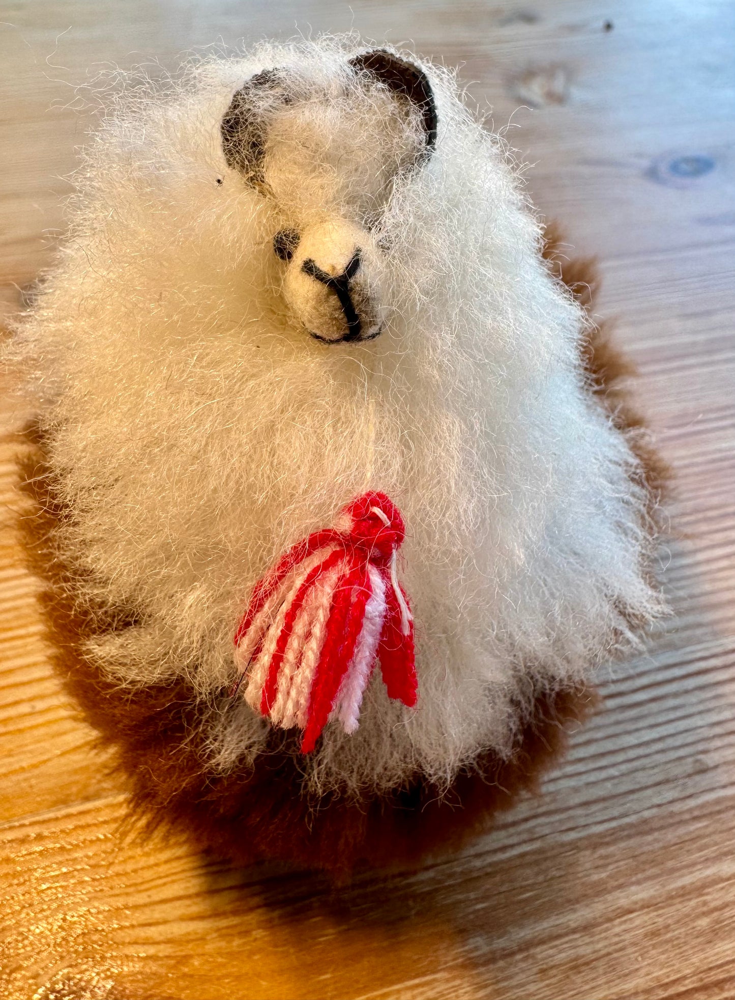 Alpaca Doll - Made with Peruvian Alpaca Wool 4" X 4"