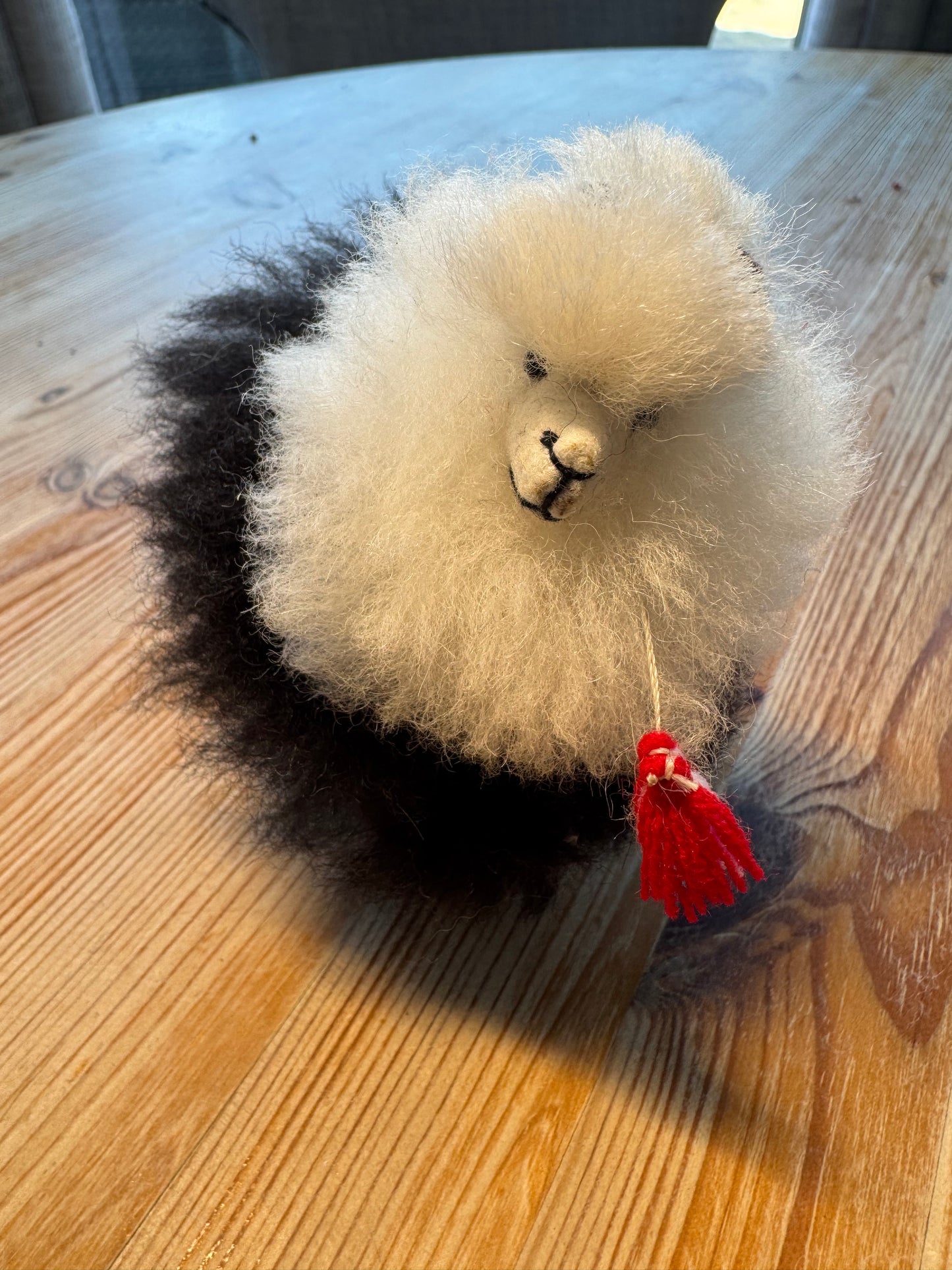 Alpaca Doll - Made with Peruvian Alpaca Wool 4" X 4"