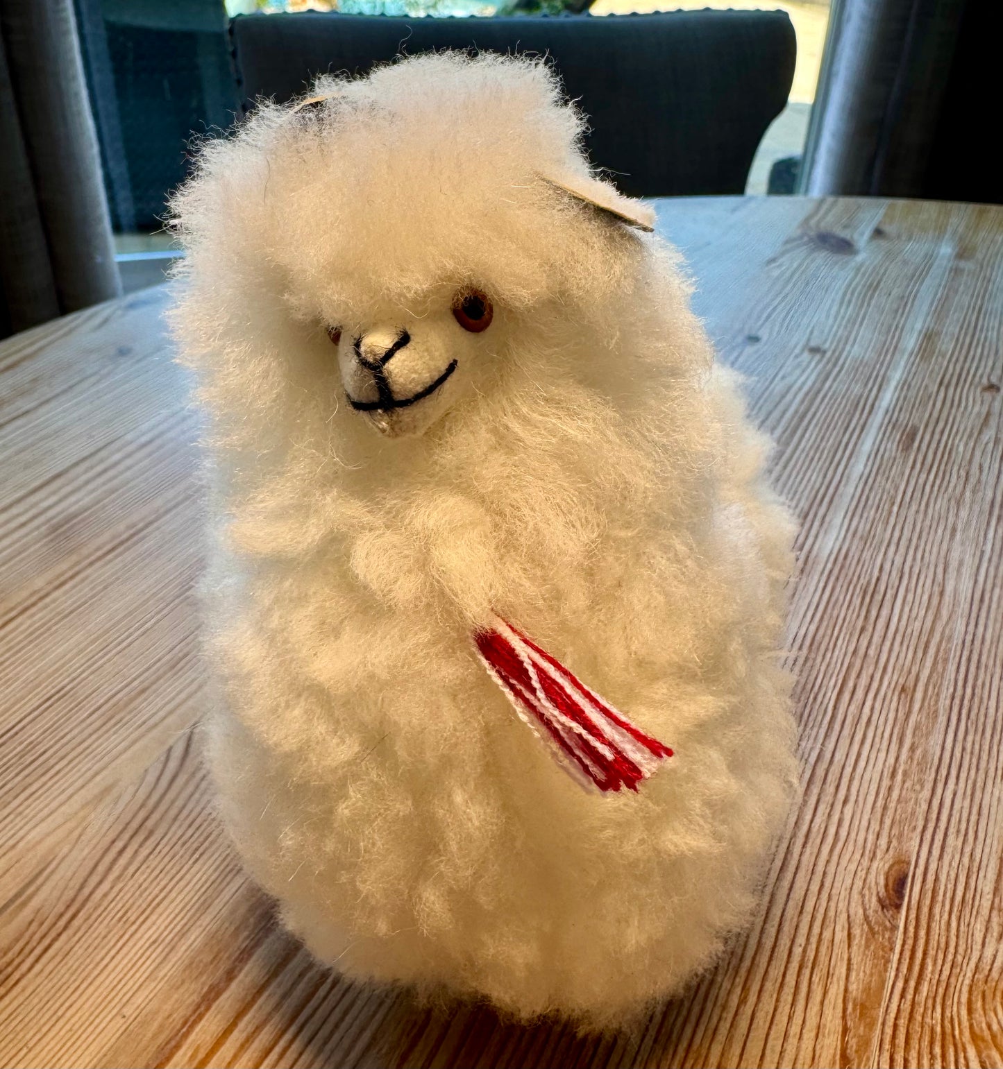 Alpaca Doll - Made with Peruvian Alpaca Wool 6" X 7"