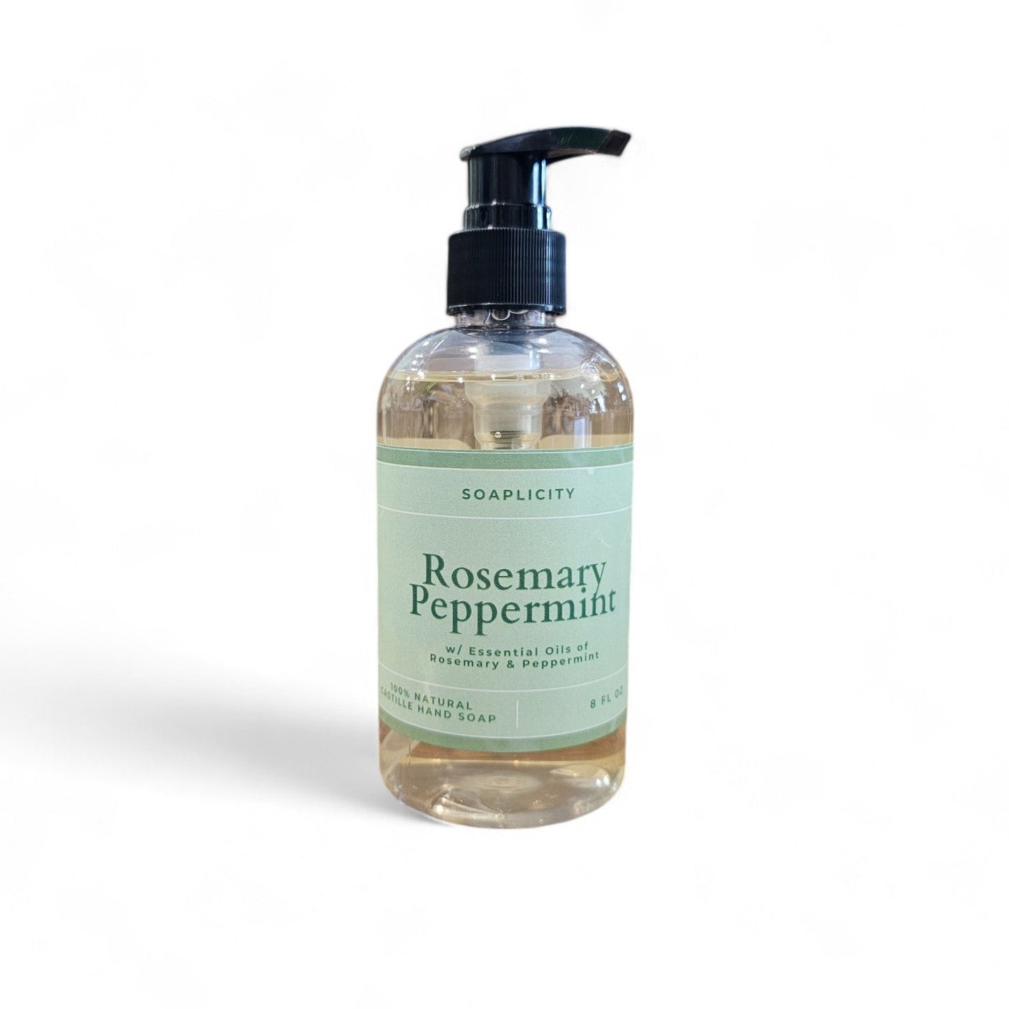 Rosemary Peppermint Natural Liquid Hand Soap