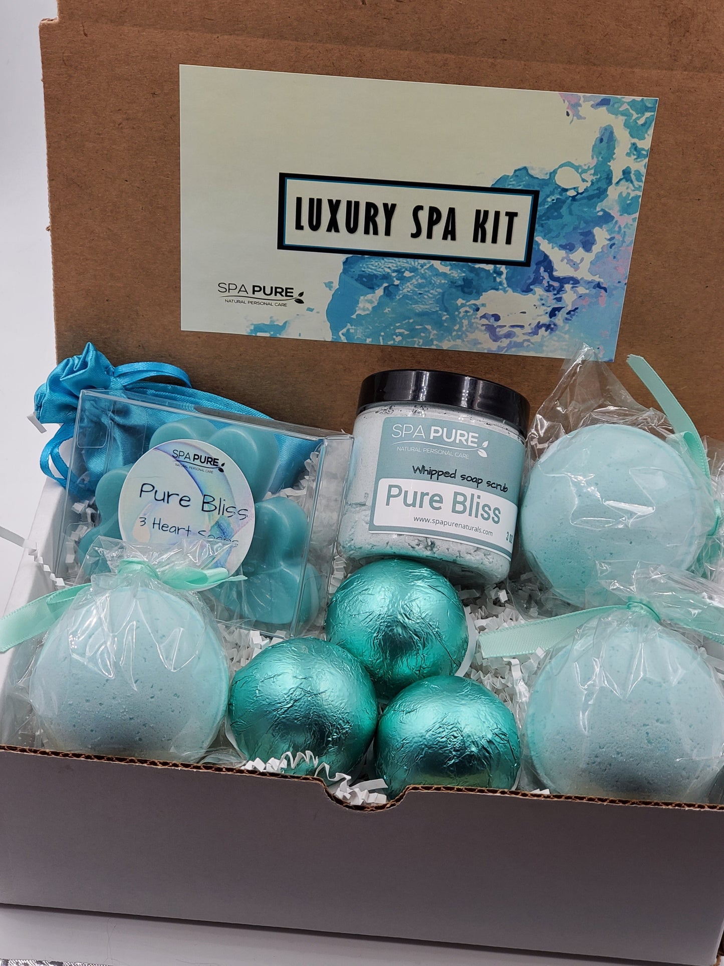 Pure Bliss Luxury Spa Kit by Spa Pure