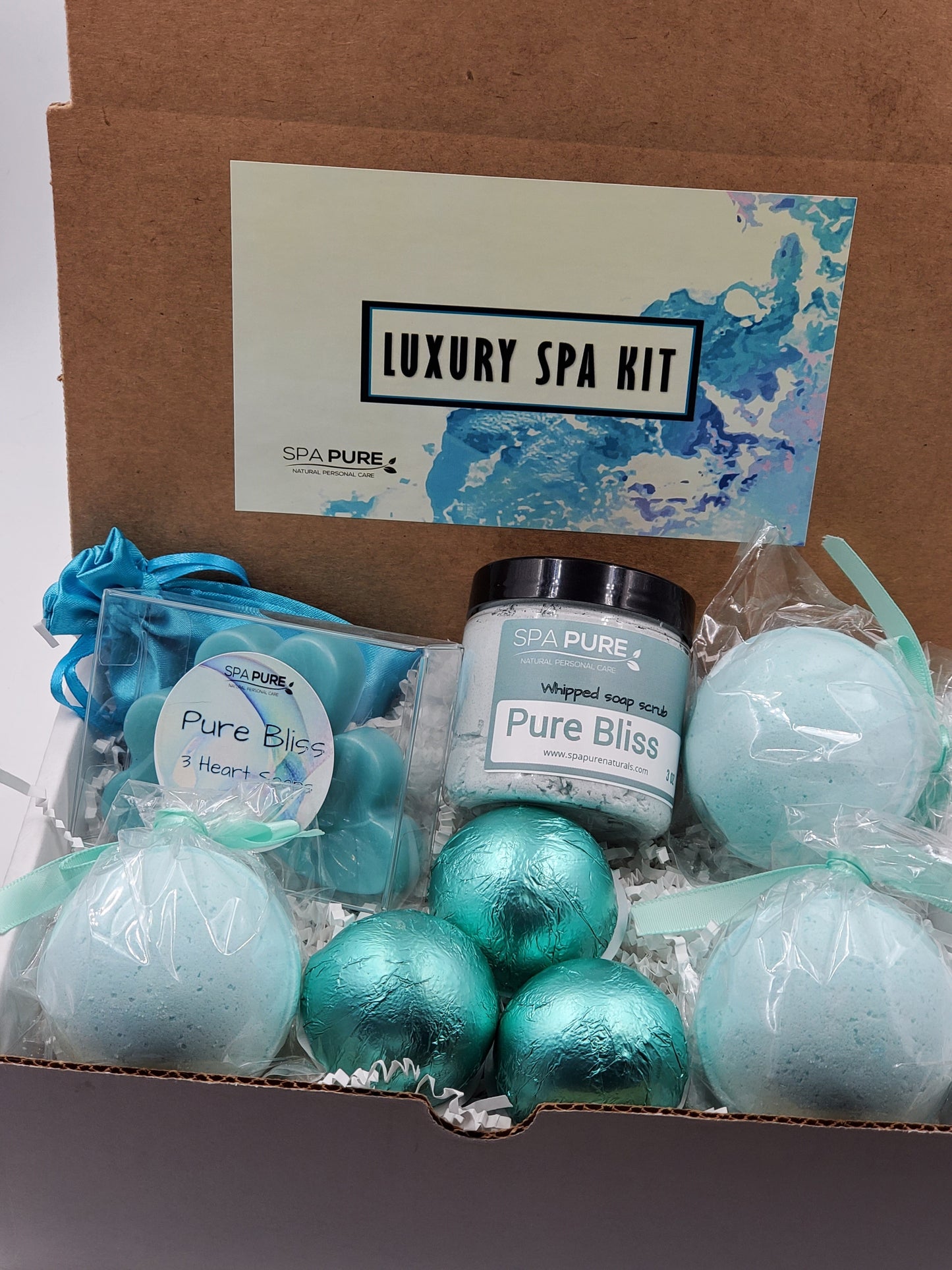 Pure Bliss Luxury Spa Kit by Spa Pure