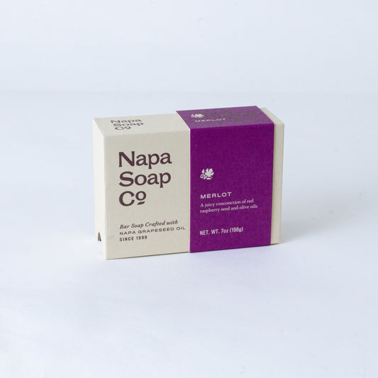 Merlot Bar Soap – Red Raspberry, Grapeseed & Olive Oil