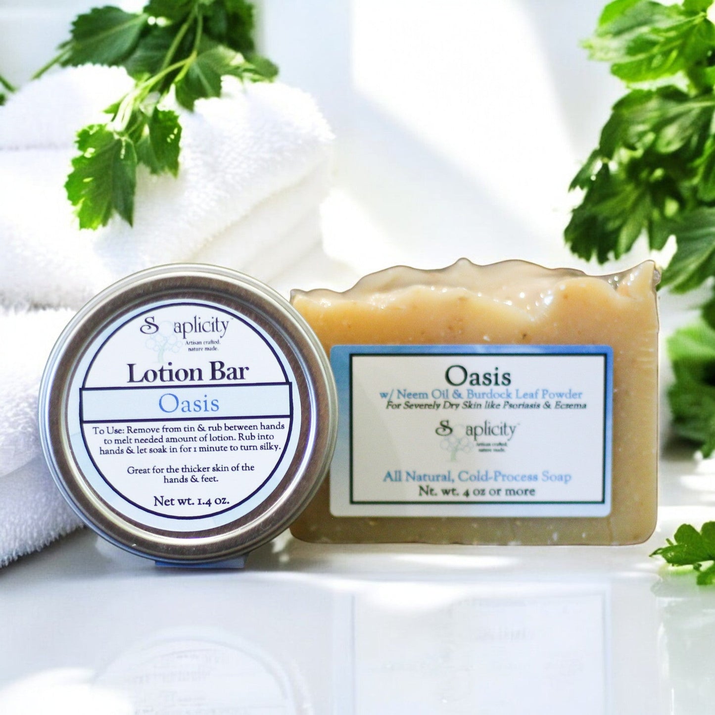 Oasis Skin Relief Bundles – Natural Care for Severely Dry Skin