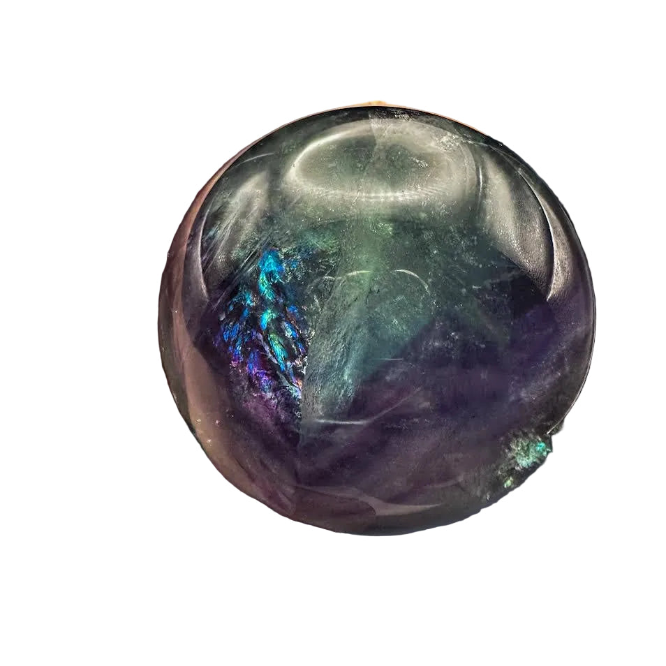 Rainbow Fluorite Sphere
