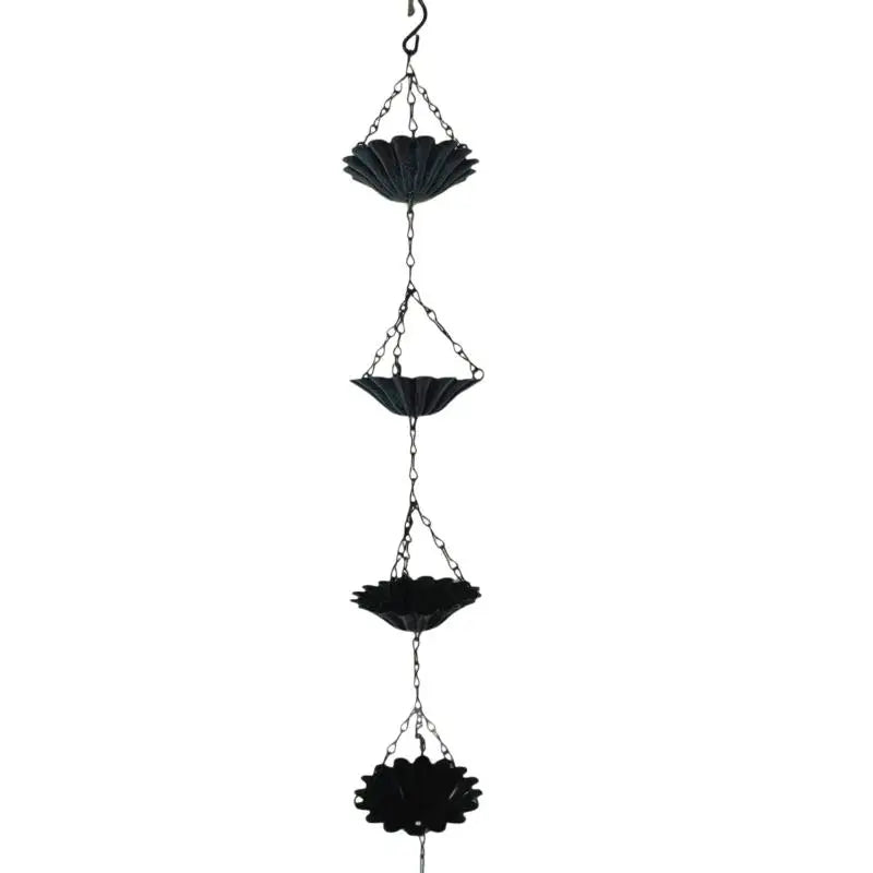 Japanese Rain Chain – Metal Decorative Gutter Chain for Garden & Courtyard