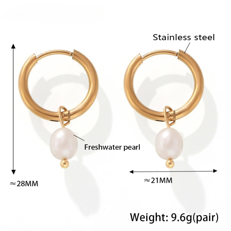 Baroque Freshwater Pearl Jewelry Set - Necklace, Bracelet & Earrings