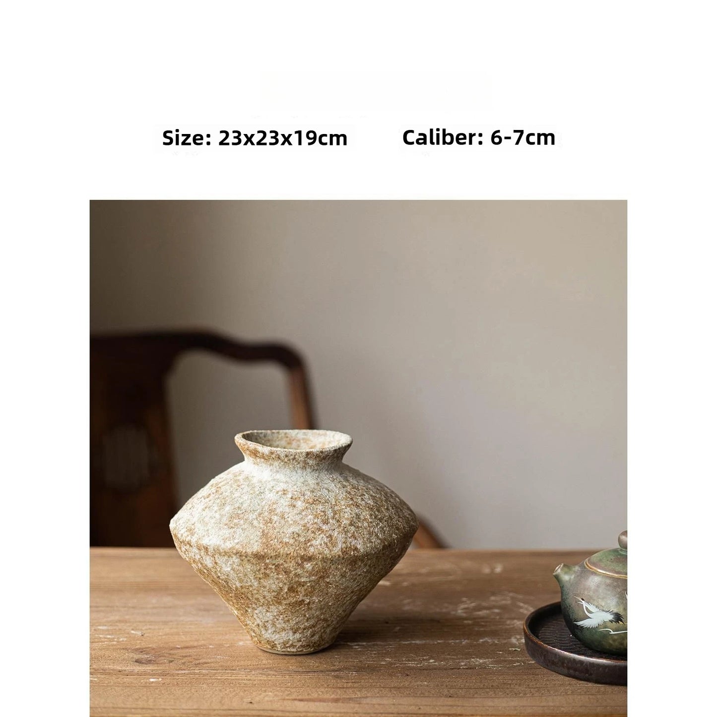 Ceramic Wabi Sabi Zen Vase
