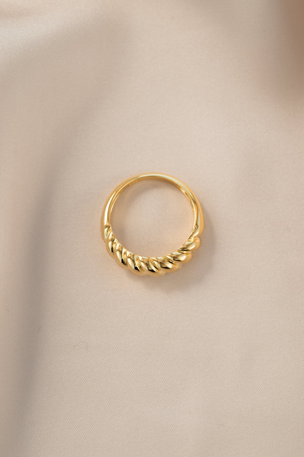 Croissant Dome Ring