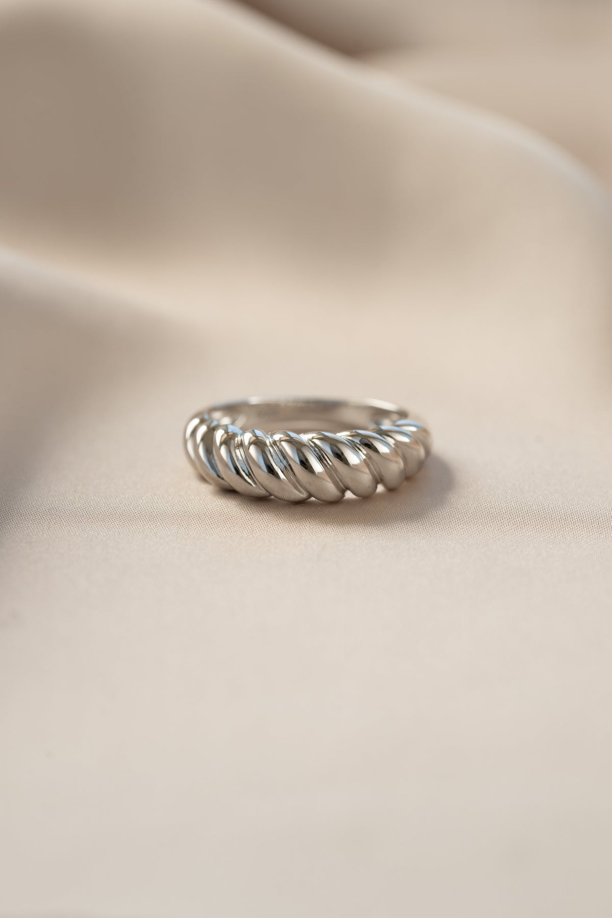 Croissant Dome Ring
