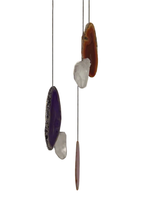 Quartz & Agate 5 pc. Wind Chime